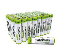 Tecnoware Power Systems - Batterie Mini Stilo Ultra Alcaline AAA | 1.5 Volt | Ideali per Giocattoli, Controller, Telecomandi, Torce, Orologi, Console | Packaging Riciclabile | 40 Pezzi