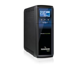 Tecnoware Power Systems UPS 1500VA, per Console Gaming, MAC e PC con PFC Attivo, Gruppo di Continuità EXA PLUS, Software, Protezione Blackout e Sbalzi per dispositivi Gaming e Grafica Professionale