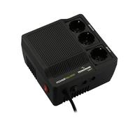 Tecnoware Power Systems - Stabilizzatore Elettronico Monofase | Potenza 1000VA | 8% di Stabilizzazione | 3 Uscite SCHUKO/Italia | LED di Monitoraggio