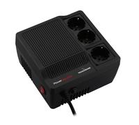Tecnoware Stabilizzatore di Tensione 1000VA per modem, router, PC e piccoli dispositivi elettronici, protegge da sbalzi di corrente, non è un UPS, pronto all’uso