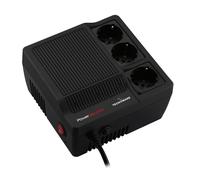 Tecnoware Stabilizzatore di Tensione 1000VA per modem, router, PC e piccoli dispositivi elettronici, protegge da sbalzi di corrente, non è un UPS, pronto all’uso