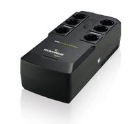 Tecnoware UPS 800VA per PC/Modem, NO Gaming/Console, Gruppo di Continuità ERA PLUS STRIP, 6 Schuko, Software, Protezione Blackout e Sbalzi tensione PC, Modem, Videosorveglianza, Punto Cassa, NAS, POS