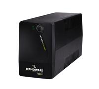 Tecnoware UPS 900VA per PC/Modem, NO Gaming/Console, Gruppo di Continuità ERA PLUS, 2 Schuko, Software, Protezione Blackout e Sbalzi tensione per PC, Modem, Videosorveglianza, Punto Cassa, NAS, POS