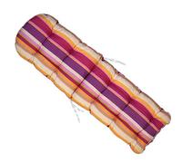 TECNOWEB Cuscino Arrotondato per Sdraio con poggiapiedi - 100% Made in Italy - Ricambio Cuscino Ideale per Sdraio da Giardino - Disponibili Diversi Colori