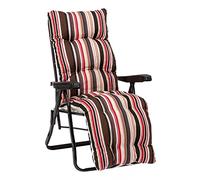 TECNOWEB Cuscino Imbottito per Sdraio con poggiapiedi (160x48cmx10cm) - 100% Made in Italy - Ricambio Cuscino Ideale per Sdraio da Giardino - Disponibili Diversi Colori