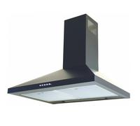 TECNOWIND ELETTA K217R0222 Cappa a Parete Acciaio Nero 3 Velocità cm 60x45x90 [EEK: D]