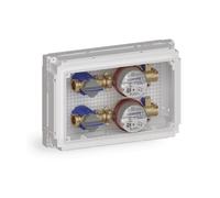 TECO Kit di Contabilizzazione da Incasso con Due Contatori Volumetrici Modello K4CC "DUO" - Cod. K4CCEF10100