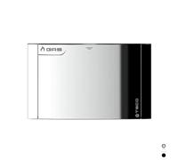 TECO Placca K2 B01 per ispezione Gas bianca-135x90mm, Multicolore, Bianca-135x90