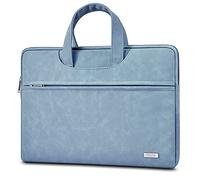 TECOOL 13-13,3 Pollici Custodia PC Portatile per 13,6 MacBook Air M2 2022 A2681,13 MacBook Pro/Air M2 M1 2022-2012,MacBook Pro 14 M3 M2 M1 2023 2021,Impermeabile Borsa per 13,5 Surface Laptop, Blu