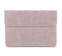 TECOOL 13 Pollici Custodia PC Portatile, Borsa Sleeve Protettiva in Pelle per 2022 MacBook Air M2, MacBook Air 13 M1 2020-2018,2022 MacBook PRO 13 M2 M1 2020-2016, Surface PRO X 8-3,XPS 13-Rosa