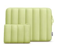 TECOOL 15 15,6 Pollici Custodia PC Portatile,Custodia per 15-15,6" Lenovo Ideapad Thinkpad HP Dell Acer ASUS Chromebook Notebook, Macbook Pro 16 M4 M3 M2 2024 Porta PC Computer Sleeve,Avocado verde