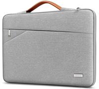 TECOOL 16 Pollici Custodia PC Portatile Compatibile con MacBook Pro 16 M4 M3 M2 M1 2019-2025, 16'' Thinkbook ASUS Vivobook Dell HP Laptop, Custodia Protettiva Borsa Impermeabile, Grigio