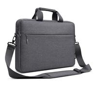 TECOOL 17 17,3 Pollici Borsa Laptop Custodia con Tracolla, Impermeabile Borsa Messenger Borsa Porta PC per 17 17,3 Pollici Acer ASUS Lenovo HP Dell Samsung Notebook Computer, Grigio Scuro