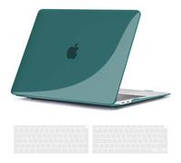 TECOOL Cover per MacBook Air M1 13 Pollici 2018-2020, Turchese cristallo