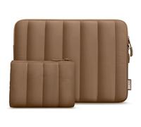TECOOL Custodia 14 Pollici PC Portatile per 14" Lenovo Ideapad Thinkpad HP Pavilion Elitebook Dell Acer Chromebook 14 Notebook, Macbook Air 15 M4 M3 2024 2025 Borsa Computer Laptop,Marrone