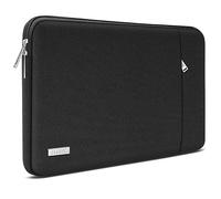 TECOOL Custodia PC 15-15.6 Pollici, Protettiva Custodia Portatil Computer 15.6 Pollici Compatibile con 15-15.6" HP Pavilion Lenovo Thinkpad Ideapad Dell Acer ASUS Chromebook Notebook,Nero