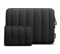 TECOOL Custodia PC 16 Pollici Portatile, Custodia Notebook 16 Pollici per Macbook Pro 16 M4 M3 M2 M1 2024 2023,Custodia 16" Lenovo Ideapad Thinkpad HP Dell Acer ASUS,Porta Computer Laptop 16, Nero
