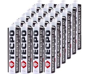 TECPO 24 X grasso universale multiuso 500 g EP2 grasso grasso grasso al litio grasso al litio universale utilizzabile a lungo termine resistente alle temperature e cuscinetto a rotolamento resistente