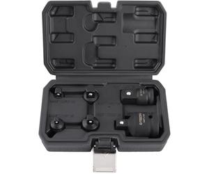 TecPo Kraft, set di adattatori per chiavi a bussola, 6 pezzi, 1/4 3/8 1/2 3/4