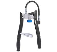 TECPO Pressa per grasso a due mani con filettatura e tubo corazzato in 500 g