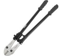 TECPO Tagliabordi in acciaio al cromo vanadio con potenza di taglio di 12 mm, forbici per bulloni con ganasce temprate - per tagliare barre di metallo, viti, serrature, rivetti, lucchetto (600 mm)