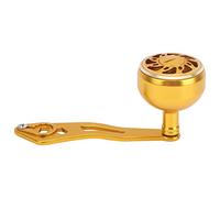 Tecrentazione modificata per bilanciere modificata Muova pesca a bordo cingola gallone in metallo manico a pianto singolo manico a bilanciere 8 x 5 mm foro per l'asse per ruota (B Colore della (B in