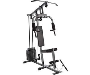 TecTake 800546 Macchina multistazione | Modulo butterfly | Estensore per gambe | Sbarra lat machine - modelli differenti (Typ 1 | No. 402756)