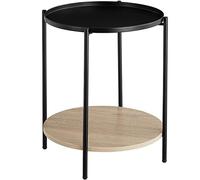 TecTake 800938 Tavolino Sunderland, Stabile e sicuro, Montaggio semplice (industrial chiaro)