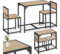 tectake 800975 Salottino Milton, Sedie con cappucci in plastica per non graffiar
