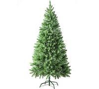 tectake® Albero di Natale Artificiale, 180 cm, 742 Punte, Albero di Natale Verde con Supporto, Aspetto Naturale, Facile da Pulire, Montaggio Rapido, Peso 5,5 kg
