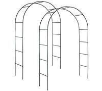 TecTake Arco giardino in ferro per rampicanti Arco per rosa decorationi | - disponibile in diverse quantità- (2 Pezzi | no. 402660)