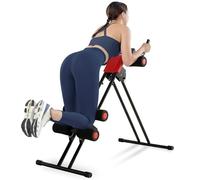tectake® Attrezzo per Addominali Ripiegabile 100x54x92cm, Attrezzi Palestra Casa, Attrezzo Addominali Multifunzione e Salvaspazio per Palestra in Casa, Home Gym, Workout Abs, Allenamento Addome