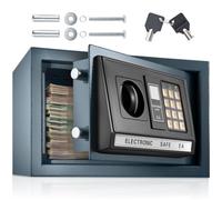 TecTake CASSAFORTE A MURO NUMERICA DIGITALE ELETTRONICA SICURO 20x31x22cm 4,6 kg