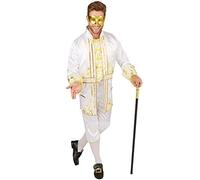 TecTake dressforfun Costume da Uomo - Imperatore | Stravagante Costume da Uomo per Carnevale | con Eleganti Calze al Ginocchio (S | No. 301394)