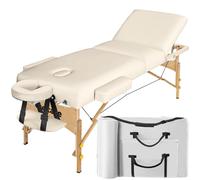 TecTake® Lettino Massaggio a 3 Zone Struttura Robusta Imbottitura 10 cm