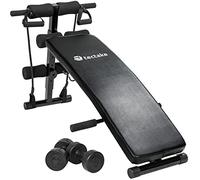 tectake® Panca per Addominali, Pieghevole, Regolabile, Multifunzione, Palestra, Attrezzo per addominali, Panca inclinata, Panca per pesi, Allenamento casa