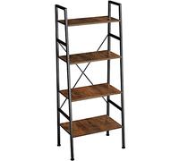 Scaffale a Scala Industrial 4 Ripiani Verticale Multifunzione Ufficio Librerie