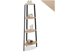 Scaffali ad angolo Newbridge 4 ripiani Stile ndustriale Antiribaltamento