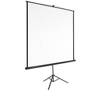 TecTake Schermo proiezione con treppiede Home Cinema videoproiettore 16:9 4:3 HD TV - Disponibili in Diverse Misure - (152x152cm | No. 402513)