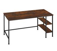 TecTake 800928 Scrivania Donegal, Stabile e sicuro, Montaggio versatile (industrial scuro)