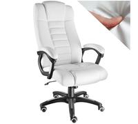 Poltrona Lussuosa da Ufficio in Similpelle Arredo Ufficio Rotelle Doppie Nuovo