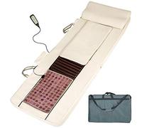 TecTake Shiatsu Materasso Massaggiante Vita Relax Massage Jade Pietre Massaggiatore Lettino da Massaggio
