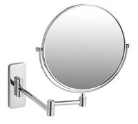 TecTake Specchio cosmetico Specchio per Il Trucco | ingrandimento 5X / 7X / 10x | Inclinabile e ruotabile a 360° - Modelli Differenti (10x | No. 402644)