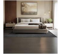 TecTake® Tappeto Salotto, Tappeto Pelo Corto, Tappeti Salotto Design Elegante, Tappetino morbido, Lavabile in Lavatrice, Ideale per Sala da Pranzo, Camera, Studio, Soggiorno - Antracite - 160 x 230 cm