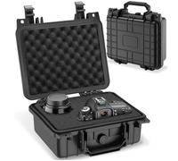 TecTake® Valigetta Universale per Fotocamera, Custodia Macchina Fotografica, Leggera, Robusta, Porta Macchina Fotografica, Valigetta Impermeabile Rigida, IP55 - dimensioni interne 23,5 x 17,5 x 10 cm