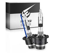 TECTICO D2R 35w Lampadina per fari allo xeno 8000K 12v blu freddo +300% Alta Luminosità Kit di conversione lampadina Bi HID, 2 lampadine
