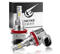 TECTICO H8 40W 12V 6000K LED Angel Eye Halo Anello Fendinebbia Bianche Senza Errori per E90 E91 E92 E93 E82 E84 E87 E88 E70 E71 E72 E60 E61 E63 E64, 2 pezzi