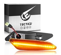 TECTICO indicatori di direzione,freccia auto,Indicatori di direzione laterali ambra 12V SMD con funzione dinamica Compatibile con Alfa-Romeo 147 156/Fia-t Egea Tipo/Lan-cia Ypsilon Delta MK3,2 pezzi