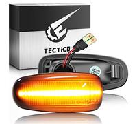 TECTICO indicatori di direzione,freccia auto,Indicatori di direzione laterali ambra CE E9 18 SMD con funzione dinamica Compatibile con Mercedes Benz W210 W202 W208 R170 Vito W638 ecc.,2 pezzi