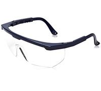 Tector Basic - Occhiali protettivi trasparenti classici, con protezione laterale integrata